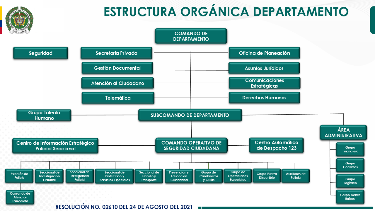 Organigrama San Andrés