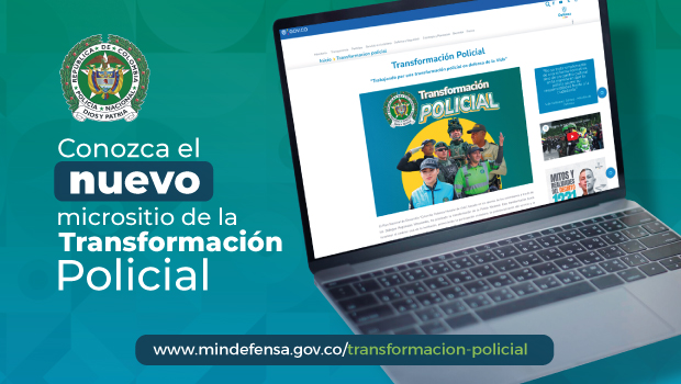 ¡Explora el nuevo micrositio web del Ministerio de Defensa y sea parte del cambio!