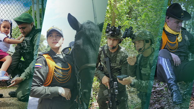 Imagen con algunas de las capacidades de la Dirección de Carabineros y Protección Ambiental 
