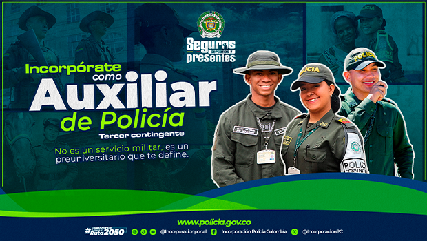 Incorpórese como Auxiliar de Policía 