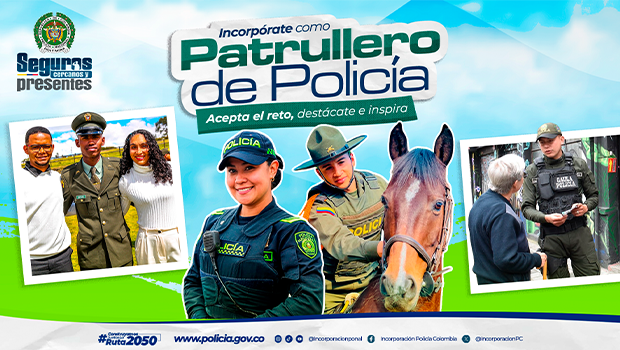 Incorpórese como Patrullero de Policía