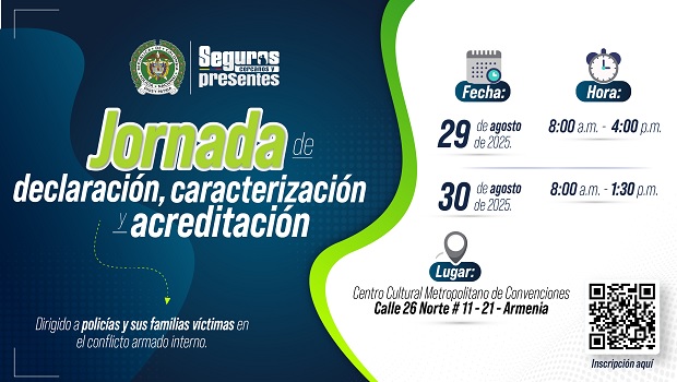 Jornada de declaración, caracterización y acreditación 