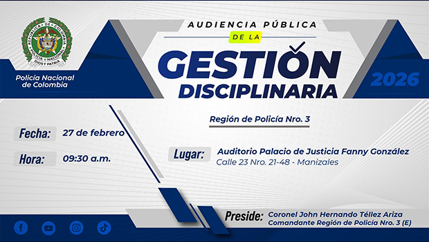 Audiencia P&uacute;blica de La Gesti&oacute;n Disciplinaria Regi&oacute;n 3