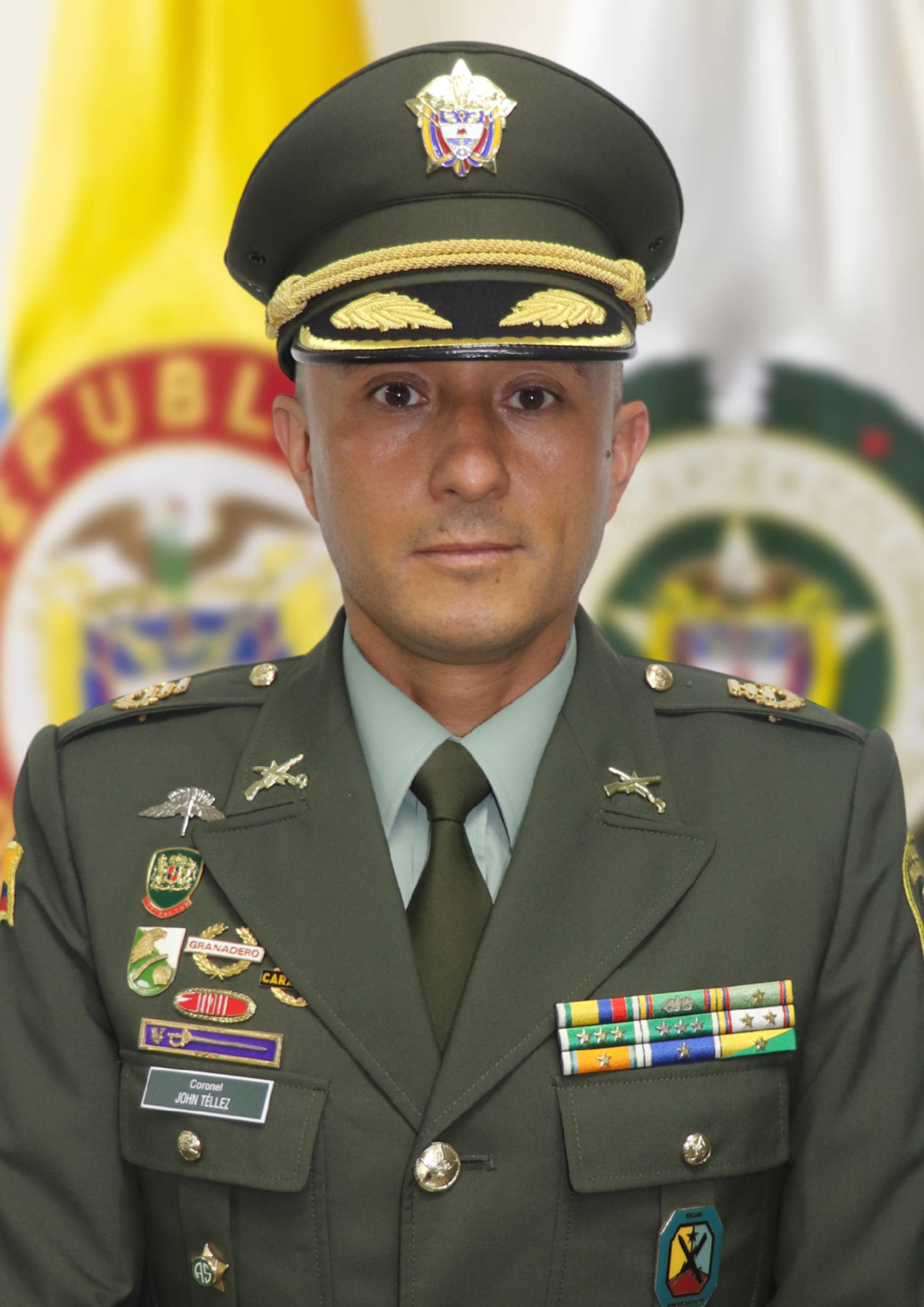 Coronel John Hernando Téllez Ariza