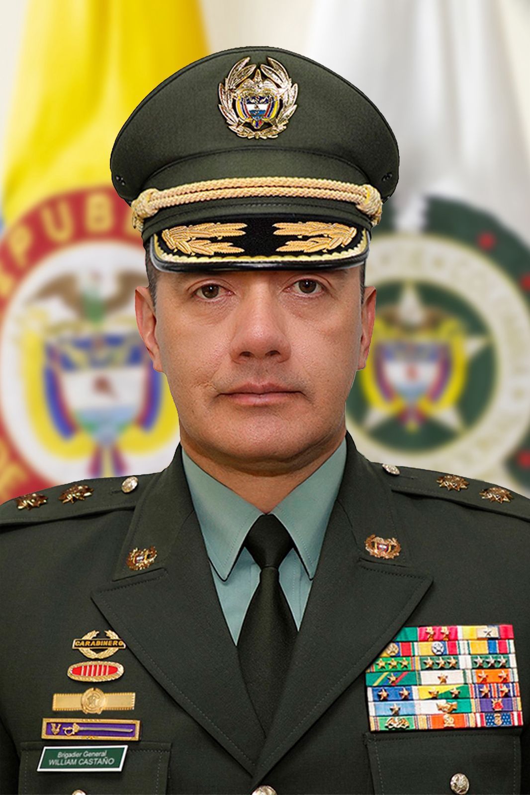 Director de Antinarcóticos William Castaño Ramos 