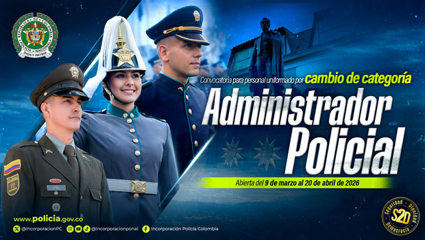  Incorp&oacute;rate como Administrador Policial 