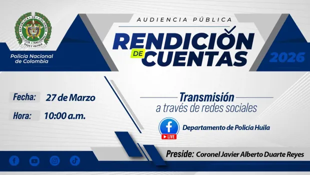 Rendici&oacute;n de cuentas 2026 Huila