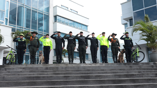 especialidades de la policia brindan seguridad