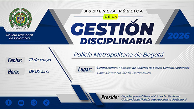 Audiencia P&uacute;blica de la Gesti&oacute;n Disciplinaria MEBOG