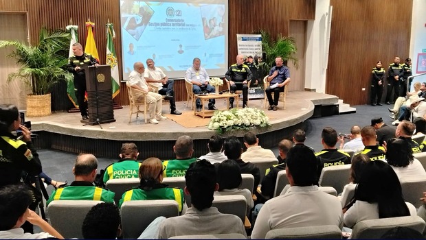 Conversatorio desarrollado en la ciudad de Valledupar el 16 de abril 2026, tema tratado "Gesti&oacute;n P&uacute;blica Territorial con enfoque en la convivencia y seguridad".