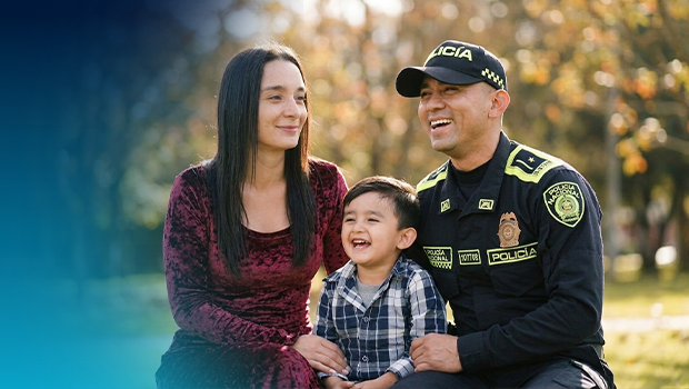 Familia de un polic&iacute;a