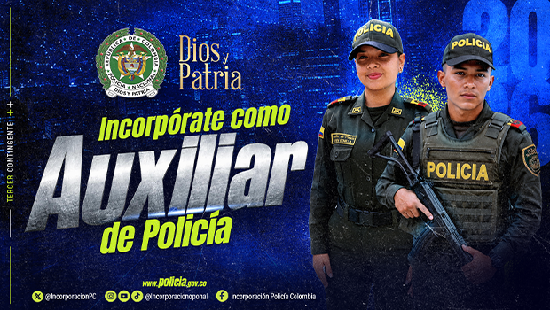 Tercero contingente Auxiliar de Pol&iacute;cia