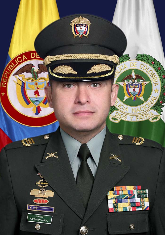 Foto coronel Edgar Germán Ávila Puentes