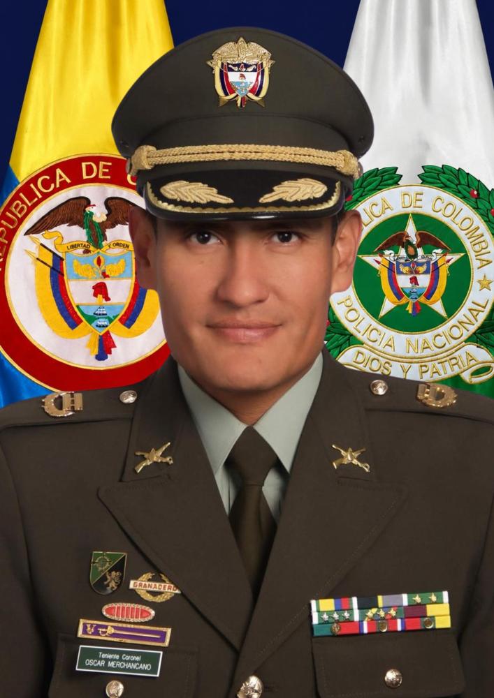 Teniente coronel Oscar Armando Merchancano Daza