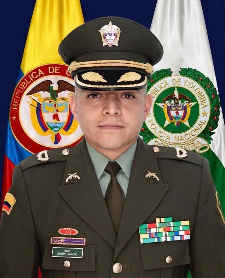 Mayor Germán Yesid Camacho Molina