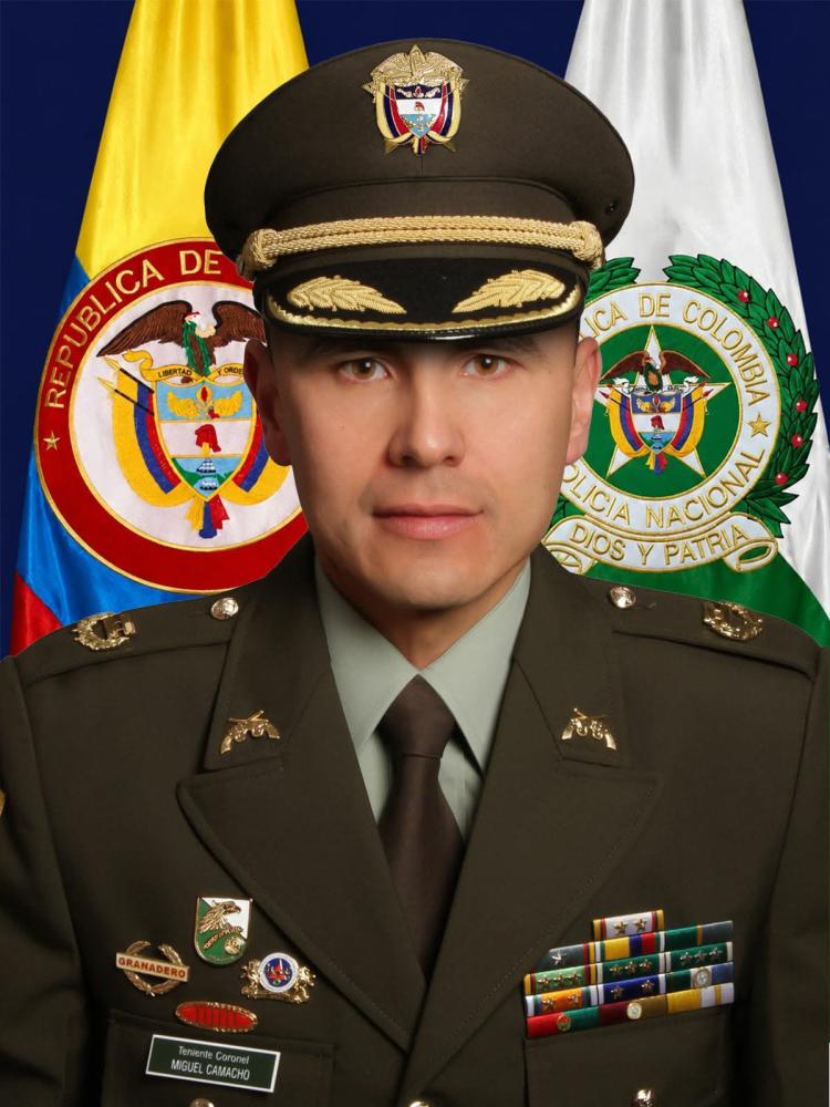 Teniente coronel Miguel Mauricio Camacho Mejía 