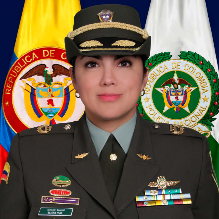 Teniente Coronel Eliana Ruiz Riascos