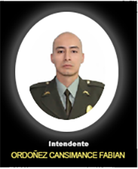 Fotografía del Señor It. Ordóñez Cansimance Fabián quien falleció en cumplimiento de su deber.