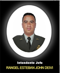 Fotografía del Señor Ij. Rangel Esteban John Deivi quien falleció en cumplimiento de su deber.