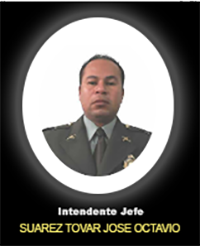 Fotografía del Señor Ij. Suárez Tovar José Octavio quien falleció en cumplimiento de su deber.