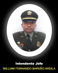 Intendente Jefe WILLIAM FERNANDO BAREÑO ARDILA