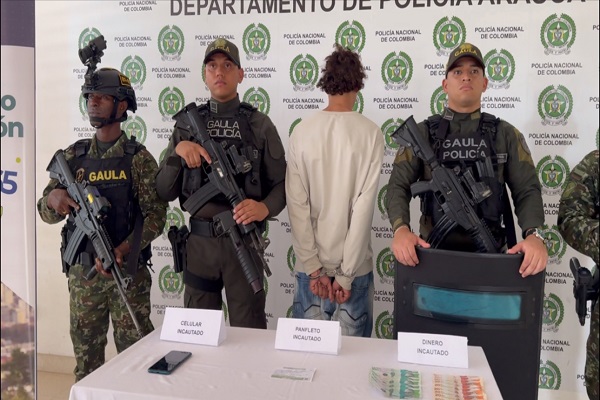 “Madrid” coordinaba cobros de extorsión de hasta 20 millones a comerciantes y ganaderos.