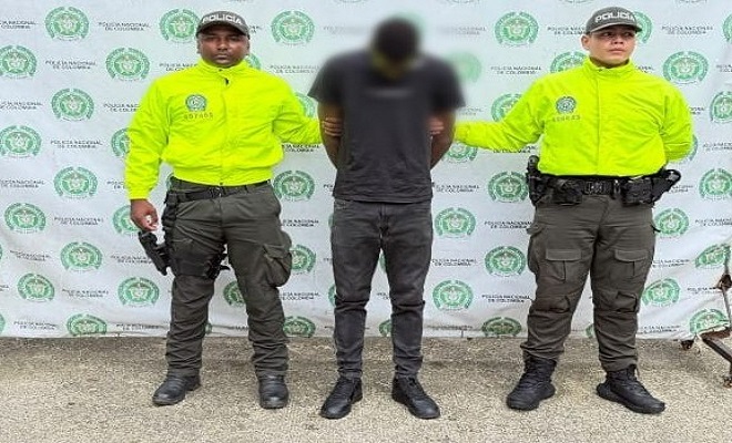 Dos polic&iacute;as y un capturado presunto integrante de grupo delincuencial en Quibd&oacute;