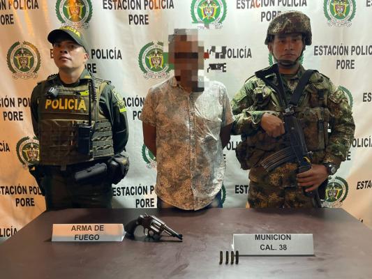 Esta persona manifiesta no tener permiso para porte o tenencia del arma.