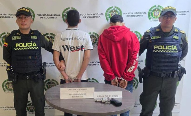 Dos capturados en Villavicencio