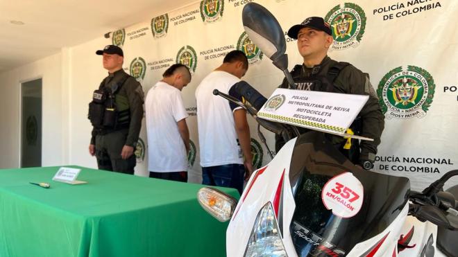 Dejados a disposición por el delito de hurto