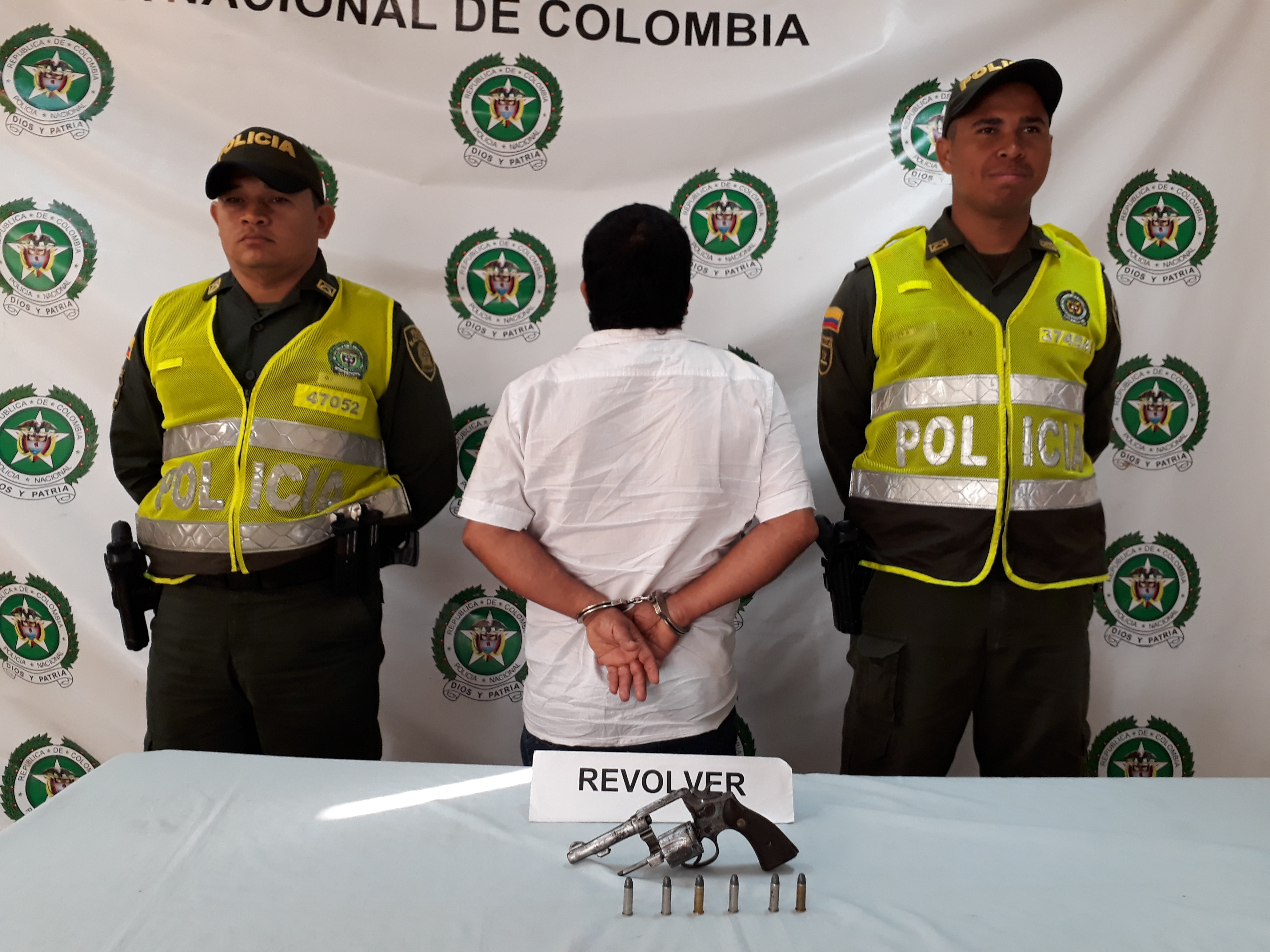 Capturado porte ilegal de arma de fuego