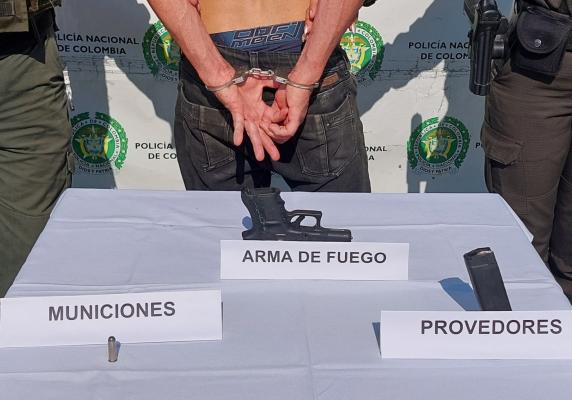 Arma incautada 