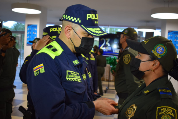 Reconocimiento de los hombres y mujeres que integran el GAULA 