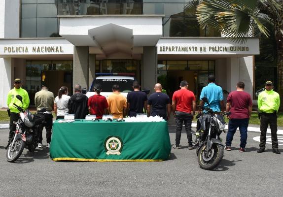 Se logra la captura de diez personas por porte de estupefacientes