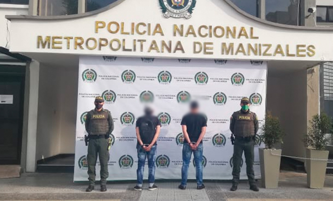 Uno de los capturados se encontraba con prisión  domiciliaria y el otro presenta antecedentes por hurto Rápida reacción del cuadrante permite la captura de dos atracad0res en el barrio campin