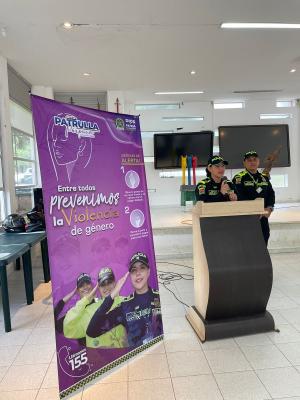 Policía Metropolitana de Neiva de la mano con la comunidad