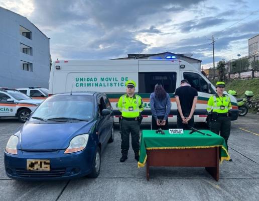 Capturados por porte de armas de fuego