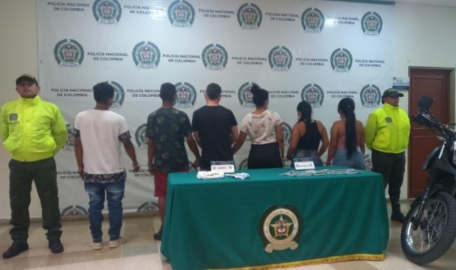 Capturados por comercialización de estupefacientes 