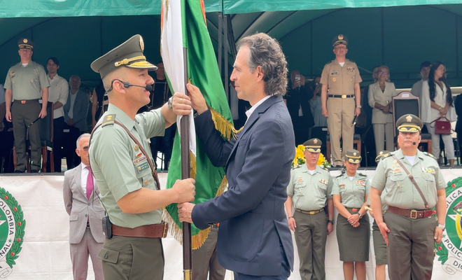 En el parque pies descalzos en Medellín se desarrollo la transmisión de mando 