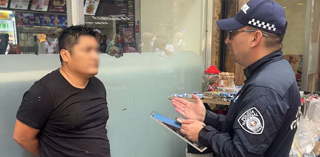 Así capturaron en Medellín a Cuchillo acusado de secuestrar y masacrar a 13 mineros en Perú.