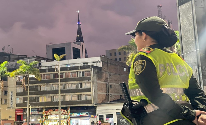 Policía Metropolitana presenta balance operativo del 14 al 21 de diciembre en Manizales