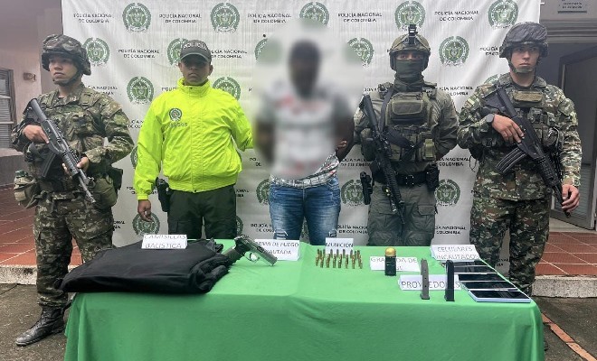 Capturado en custodia la seccional de investigaci&oacute;n de la polic&iacute;a nacional y ejercito nacional, con material de guerra incautado