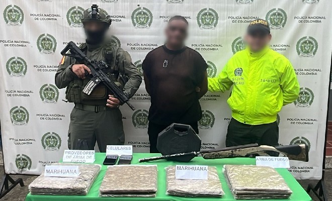 Capturado en custodia de funcionarios de la Seccional de Investigación Criminal Cauca