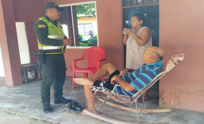 La Policía Metropolitana de Montería llevó un mensaje urgente y claro