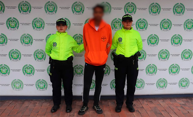 Alias 'Negritoon', capturado por las autoridades, permanece bajo custodia oficial.