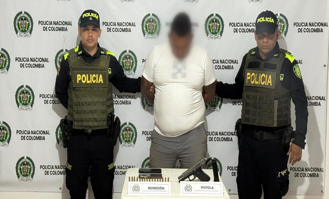 Capturado hombre de 37 años en Remolino 