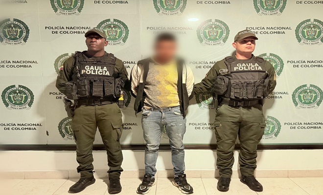 un capturado de la RAER franco Benavides en el área metropolita de San Juan de Pasto