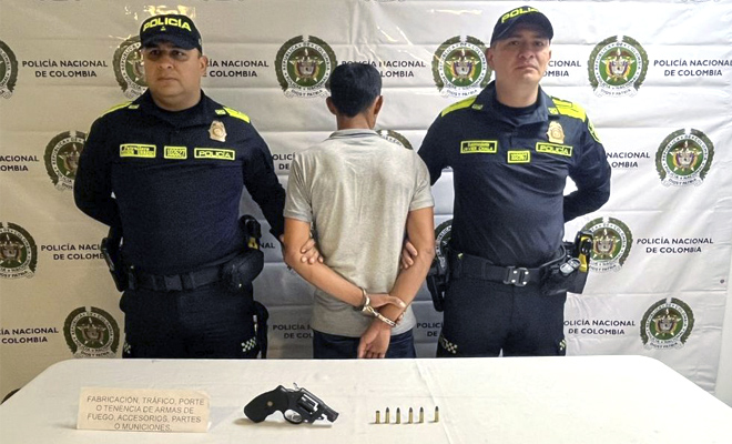 Capturado hombre armado en zona rural de Villavicencio