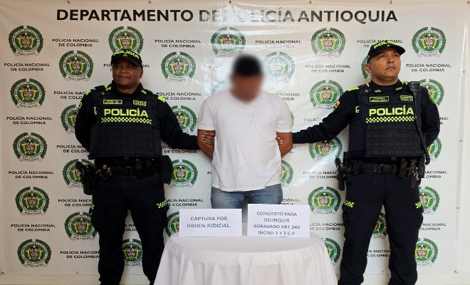 La Polic&iacute;a y el Ej&eacute;rcito hicieron efectiva una orden judicial contra cabecilla de EGC