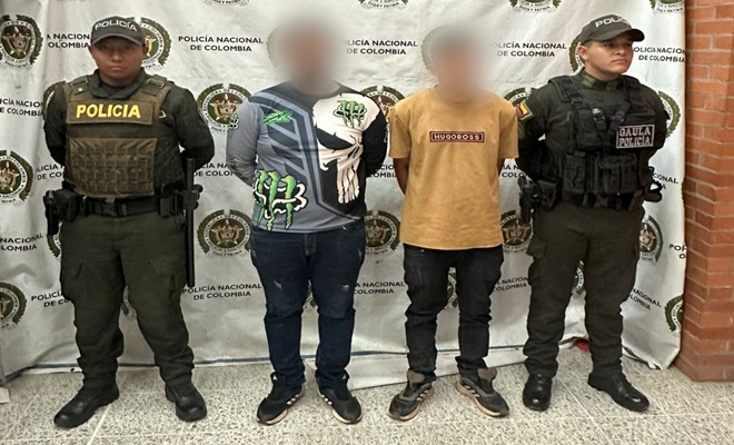 Capturados dos presuntos extorsionistas en zona rural de Puerto Gait&aacute;n (Meta)